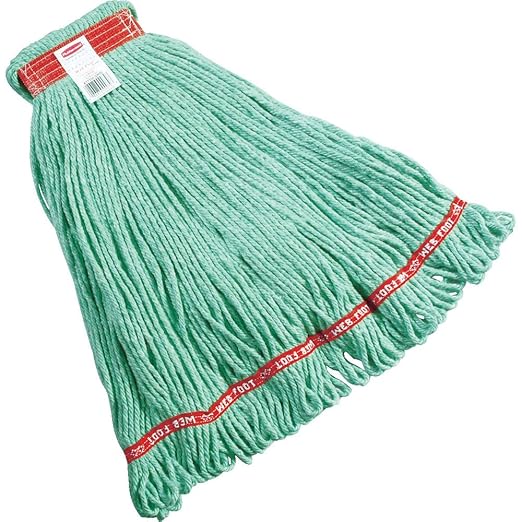 Rubbermaid Commercial Products-FGA21206GR00 Web Foot Shrinkless Mop, Green