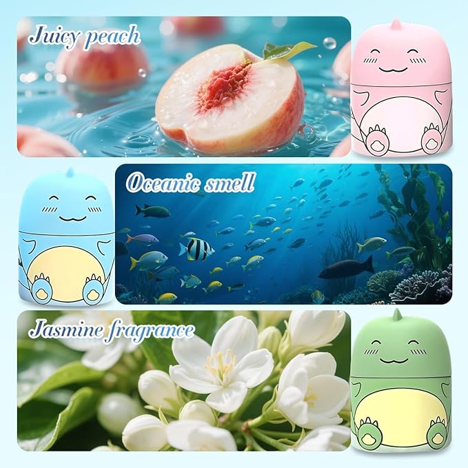 Toilet Bowl Cleaner Bottle, Automatic Bathroom Toilet Tank Cleaner with Ocean Scent,One bottle lasts for 90 days (3, MIX C)