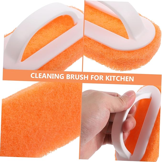 Luxshiny 2pcs Kitchen Cleaning Brush Dish Scrubbers for Dishes Dishwashing Cleaning Supplies