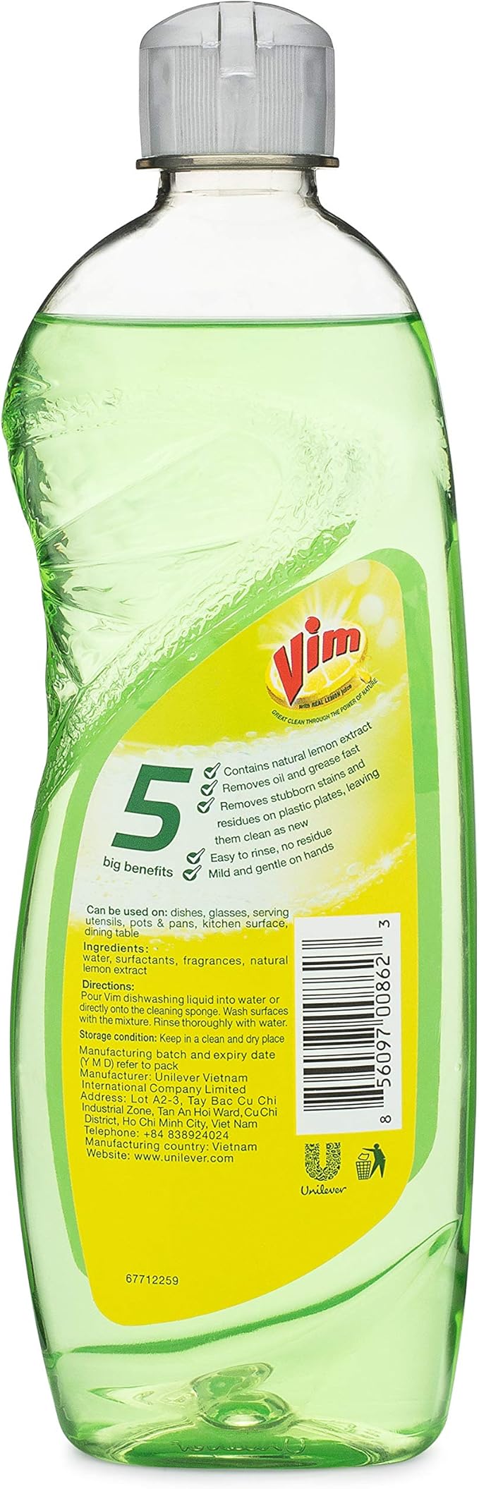 VIM DW Green 13.5 OZ 1 ea