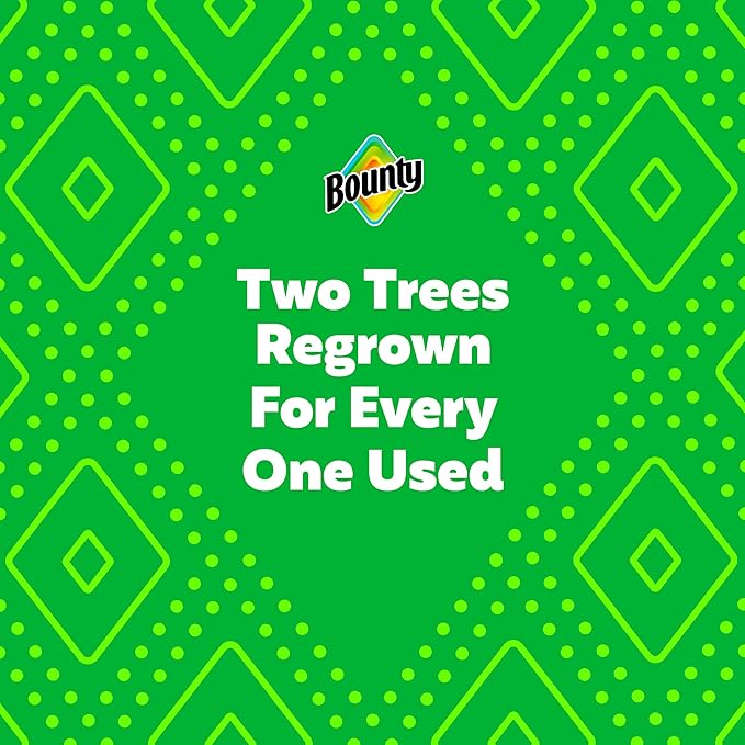 Bounty Select-A-Size Paper Towels, White, 2 Triple Rolls = 6 Regular Rolls