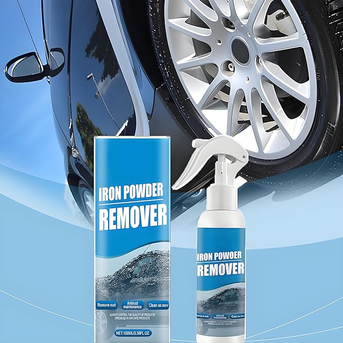 2026 Multi-functional Quick-Acting Rust Removal Spray, 100 Ml Large Capacity Fast Acting Rust Remover Spray, Application for Metal Bikes Tools Tools Cars & Household Surfaces. (1pc)