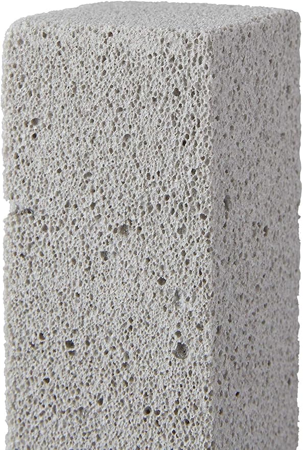 PUMIE Toilet & Tile Pumice Cleaner, Pumice Stick with Handle, Multi-Function Toilet Bowl Cleaner by US Pumice, Bath-8, Pack of 2