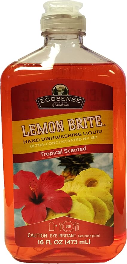 Melaleuca EcoSense Lemon Brite Dishwashing Liquid 16oz — Tropical Scented