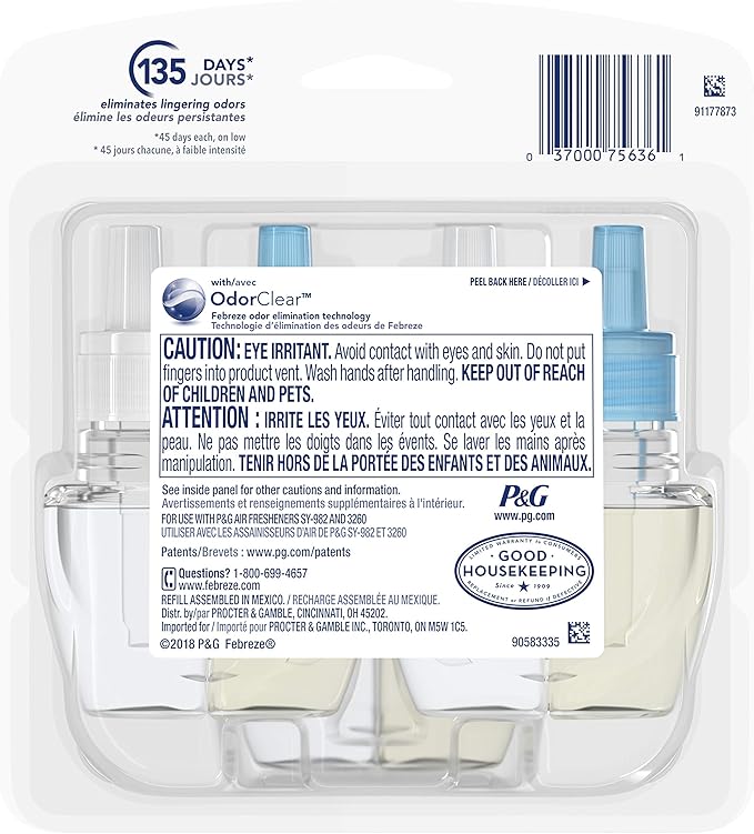 Febreze Plug Air Freshener Oil Refill