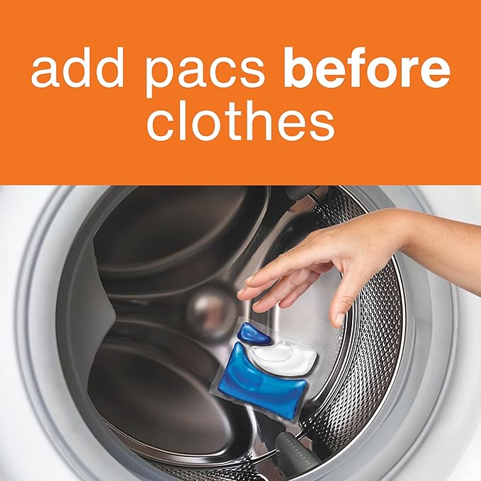 Amazon Basics Laundry Detergent Pacs, Original Scent, Powerful Triple Action, 81 Count