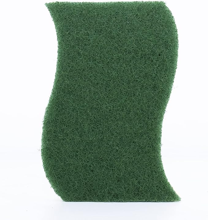 Pine-Sol Heavy Duty Scrub Sponges - Double Sided Dish Scrubber with Scouring Pad - Kitchen Essentials for Dishwashing and Cleaning Supplies, Bulk 28 Pack