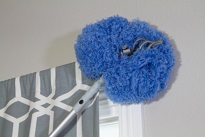 Sophisticlean Extendable Ceiling Fan Duster, Telescoping Pole, Fan Blade Cleaner