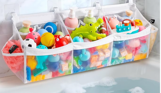 Make Bath Time More Fun and Organized with the Criusia Extra Large Bath Toy Organizer