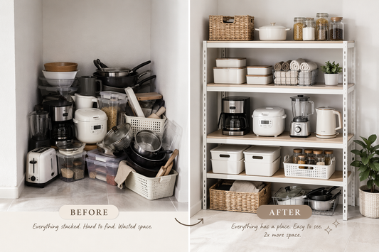 🧹  Custom Rack Shelving