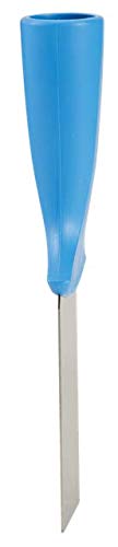 Vikan 40103 2” Stainless Steel Handle Mounted Scraper, Blue