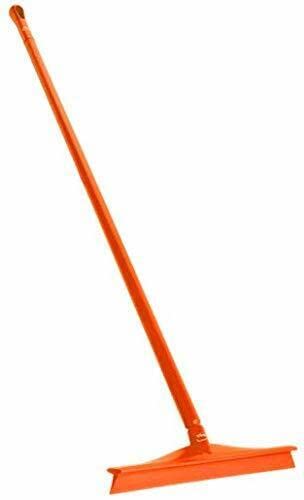 Vikan 71407 Squeegee,Ultra Hygiene,16",PP/RB,Orange