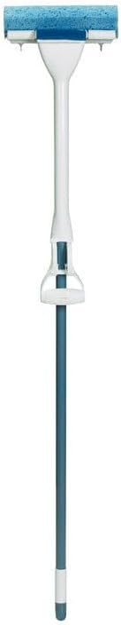Quickie Automatic 9-Inch Head Roller Mop with Hand Squeeze Feature 54 Inch Length for Home/Bathroom/Kitchen/Tile/Hardwood/House Floors/ Alloy Steel