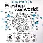 Easy Fresh Air Freshener | Fragranced Cover Refill | Freshens Consistently For 30 Days | Battery Included | 100% Recyclable | Mango | 2 Pack