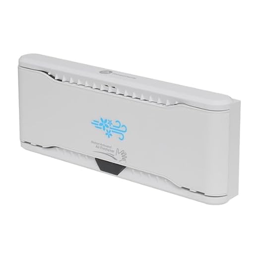ActiveAire Automated in-Stall Air Freshener Dispenser by GP PRO (Georgia-Pacific), White, 56769, 9.500" W x 1.170" D x 3.500" H