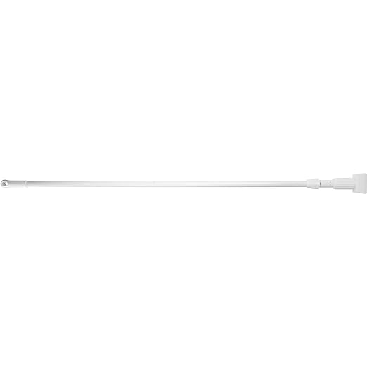SPARTA 369475EC02 Fiberglass Mop Handle, Jaw Style Mop With Swivel Hang Up Cap For Cleaning, Commercial, Residential, 60 Inches, White, (Pack of 12)