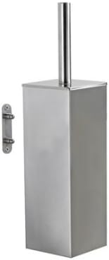 Gedy Nemesia Wall Mounted Square Polished Toilet Brush Holder, Chrome