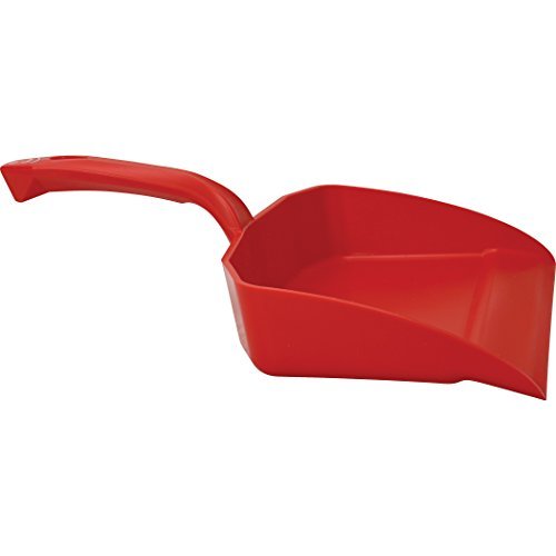 Vikan 56604 Dust Pan,11.5",PP,Red