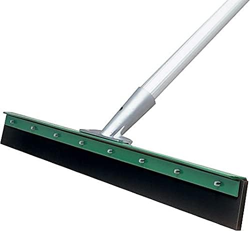 Unger FP60C 24" Aquad ozer Heavy Duty Curved Floor Squeegee with Neoprene Rubber