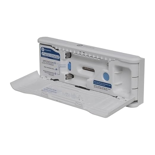 ActiveAire Automated in-Stall Air Freshener Dispenser by GP PRO (Georgia-Pacific), White, 56769, 9.500" W x 1.170" D x 3.500" H