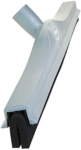 Vikan 775488 Squeegee,Fixed Head,Floor,24",PP/RB,Gray