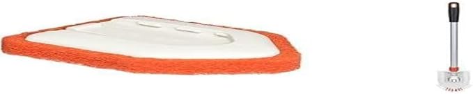 OXO 12166000 Good Grips Extendable Tub & Tile Brush & Good Grips Tub and Tile Scrubber Refill,Orange,