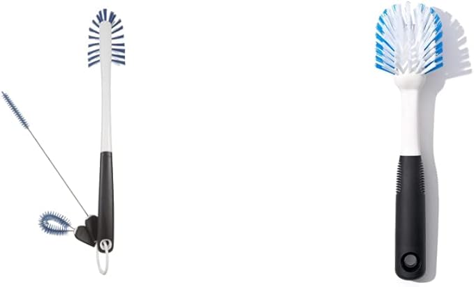 OXO Good Grips Water Bottle Cleaning Set & Good Grips Dish Brush