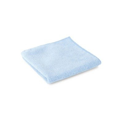 Medline Microfiber Cleaning Cloths, 12" x 12", Heavy-Weight, Blue - Pack of 250