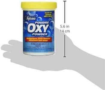 Club Supreme Cleaning Supplies - Oxy Powder Detergent Multipurpose Clean - Stain Remover Color Safe 500G