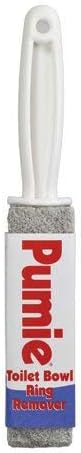 PUMJAN6 - Toilet Bowl Ring Remover with Handle, Pumice, Gray
