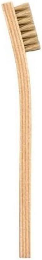 MG Chemicals - 852 Non-Abrasive Cleaning Brush for Electronics, 7-3/4" Wood Handle, Hog Hair Bristles, 1-3/8" Length x 7/16" Width (Pack of 5)