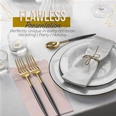 Party Solids Peach Scalloped Napkins Disposable 20 Pcs 3-Ply Peach Scalloped Dinner Napkins Disposable Decorative for Dinners & Parties, Paper Guest Towels for Bathroom & Party Supplies