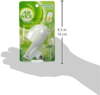 Air Wick plug in Scented Oil Warmer, White, 1 Count, Essential Oils, Air Freshener (Pack of 4)