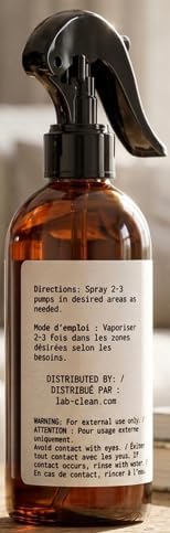 Muse Apothecary Home Ritual Active Odor Eliminator Spray - Furniture Deodorizer Spray & Bathroom Odor Eliminator for Home - Essential Oil Air Freshener - 8oz, Cara Orange + Fig + Blackberry Vanilla