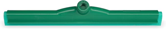 SPARTA 4156709 Plastic Double Foam Squeegee, Commercial Squeegee With Durable Contruction For Cleaning, Commercial, Residential, 18 Inches, Green, (Pack of 6)