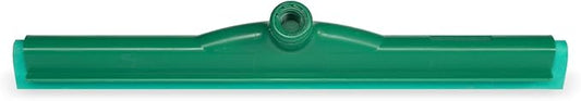 SPARTA 4156709 Plastic Double Foam Squeegee, Commercial Squeegee With Durable Contruction For Cleaning, Commercial, Residential, 18 Inches, Green, (Pack of 6)