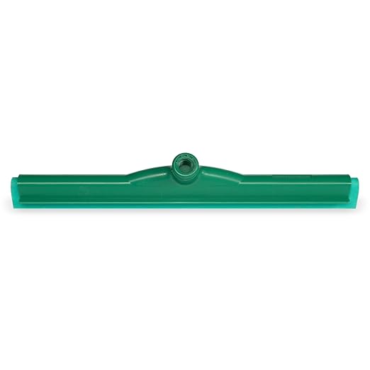 SPARTA 4156709 Plastic Double Foam Squeegee, Commercial Squeegee With Durable Contruction For Cleaning, Commercial, Residential, 18 Inches, Green