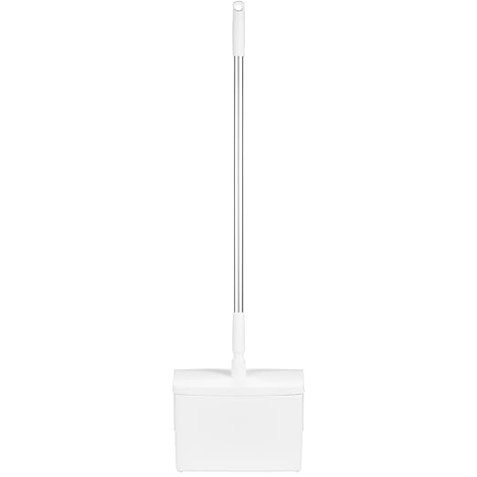 Vikan 56585 Compact Lobby Dustpan, 11.6", White