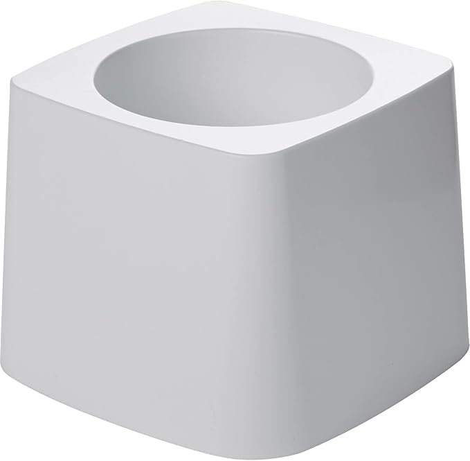 Rubbermaid Commercial Products 5" Toilet Bowl Brush Holder White Compact Design for Toilet Brush Storage for Bathroom/Professional/Janitorial Use