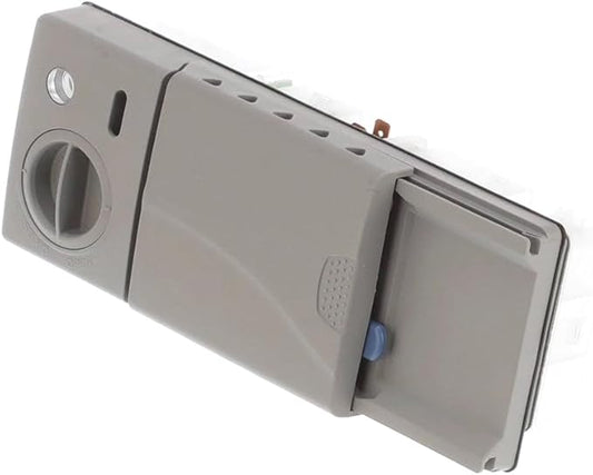 DD59-01002A Dishwasher Detergent & Rinse Aid Dispenser Assembly (OEM) 7.7 * 3.3 * 2.2 in - Compatible Replacement With Samsung Dishwasher Parts