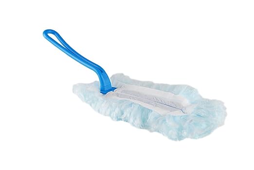 Disposable Dusters with Handle, 40-Pack – Dust & Allergen Trapping, One-Swipe Absorbing Fibers, Disposable Cleaning Dusters