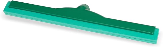 SPARTA 4156709 Plastic Double Foam Squeegee, Commercial Squeegee With Durable Contruction For Cleaning, Commercial, Residential, 18 Inches, Green, (Pack of 6)