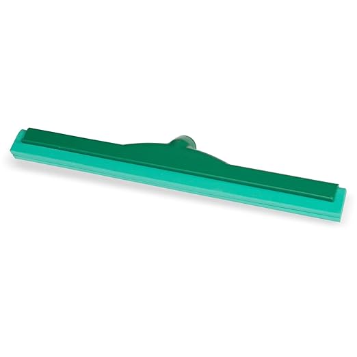SPARTA 4156709 Plastic Double Foam Squeegee, Commercial Squeegee With Durable Contruction For Cleaning, Commercial, Residential, 18 Inches, Green