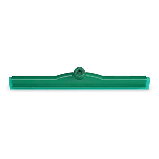 SPARTA 4156809 Plastic Double Foam Squeegee, Commercial Squeegee With Durable Contruction For Cleaning, Commercial, Residential, 24 Inches, Green, (Pack of 6)