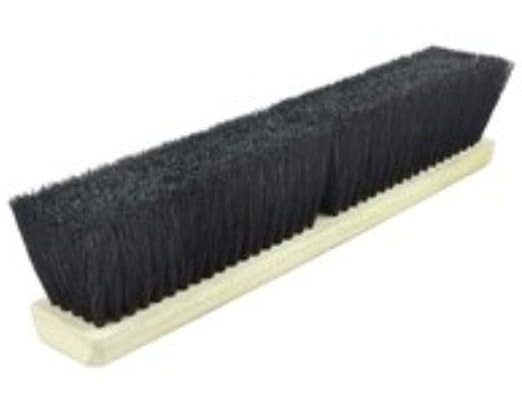 Weiler 42006 16" Block Size, Black Tampico Fill, Medium Sweep Floor Brush