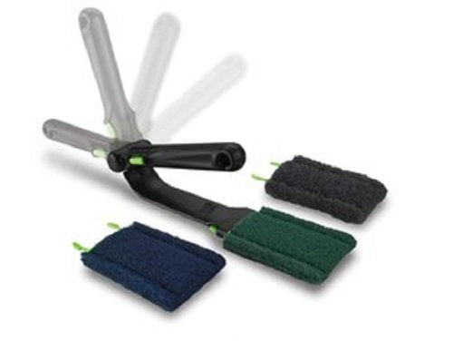 3M 903 Low Scratch Cleaning Pad, Blue (Case of 6) (Pack of 3)
