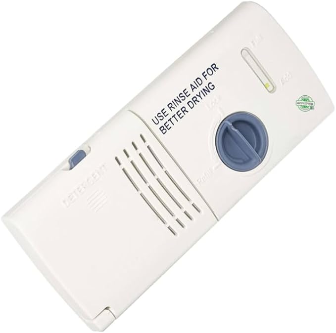WP8558129 CKD558129X compatible with Estate, Inglis, Kenmore, Kitchen Aid, Roper, Whirlpool Dishwasher Detergent Dispenser Assembly fits old number WP8558129