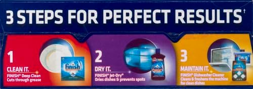 Finish - All in 1-38ct - Dishwasher Detergent - Powerball - Dishwashing Tablets - Dish Tabs - Deep Clean - Fresh Scent