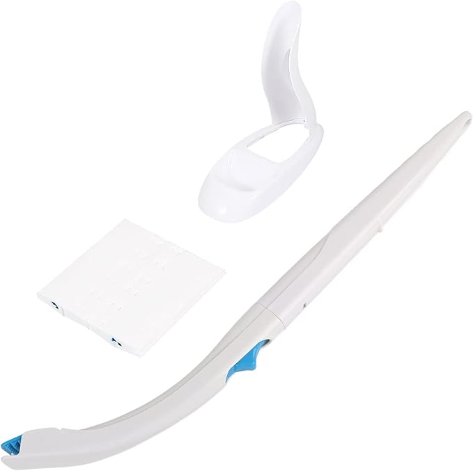 Disposable Toilet Brush, Disposable Toilet Bowl Cleaner Wand with Cleaning Cotton, Disposable Toilet Cleaner Cleaning Toilet Brush for Home, Bathroom