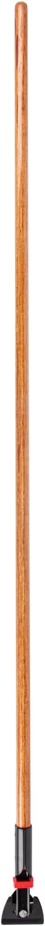 Restaurantware-HANDLE ONLY: Clean Tek Professional 63.98 Inch Dry Mop Handle, 1 Durable Mop Stick - Head And Frame Sold Separately, Ergonomic Grip, Wood, For Home Use